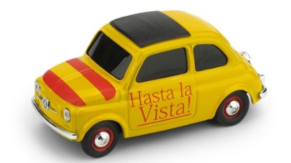 Immagine di FIAT 500 BRUMS SPAGNA "HASTA LA VISTA" "VIVA LA VIDA" 1:43