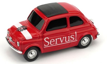 Immagine di FIAT 500 BRUMS AUSTRIA "SERVUS! GRAIS DI!" 1:43