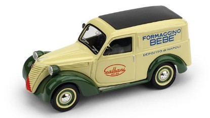 Immagine di FIAT 1100 FURGONE 1950 FORMAGGINO BEBE  GALBANI 1:43