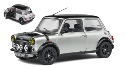 Immagine di MINI COOPER SPORT 1998 PLATINUM SILVER "STREET FIGHTER" 1:18