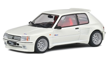 Immagine di PEUGEOT 205 GTI DIMMA 1989 WHITE 1:43