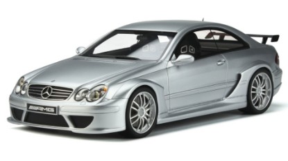 Immagine di MERCEDES-BENZ C209 COUPE CLK DTM BRILLIANT 2004 SILVER 1:18