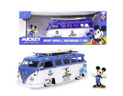 Immagine di MICKEY VAN VW T1 BUS W/FIGURE 1:24