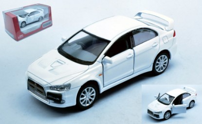 Immagine di MITSUBISHI LANCER EVO X WHITE 1:36 cm 12 BOX