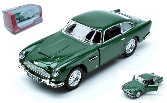 Immagine di ASTON MARTIN DB5 BRITISH RACING GREEN cm 12 BOX