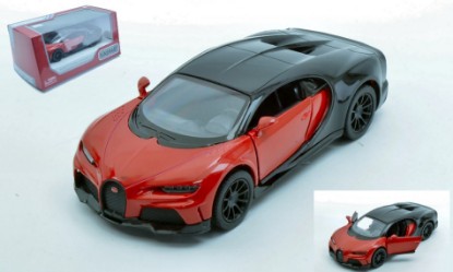 Immagine di BUGATTI CHIRON SUPERSPORT RED/BLACK cm 11 1:32 BOX