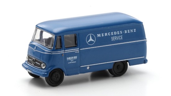 Immagine di MERCEDES L319 FOURGON BLUE 1:87