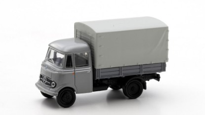 Immagine di MERCEDES L319 PICK UP W/TOVEL GREY 1:87
