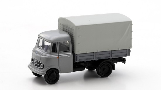Immagine di MERCEDES L319 PICK UP W/TOVEL GREY 1:87