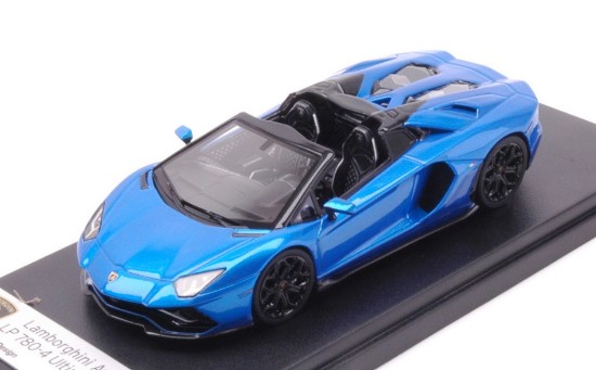 Immagine di LAMBORGHINI AVENTADOR ULTIMAE ROADSTER BLU TAWARET 1:43