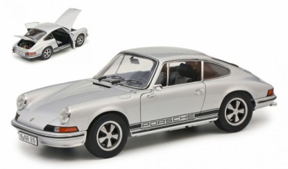 Immagine di PORSCHE 911S COUPE' SILVER 1:18
