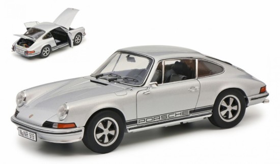 Immagine di PORSCHE 911S COUPE' SILVER 1:18