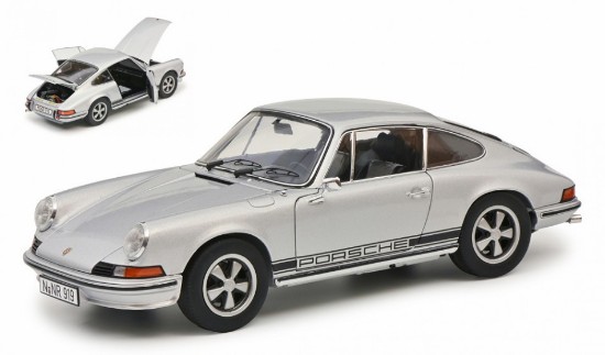 Immagine di PORSCHE 911S COUPE' SILVER 1:18