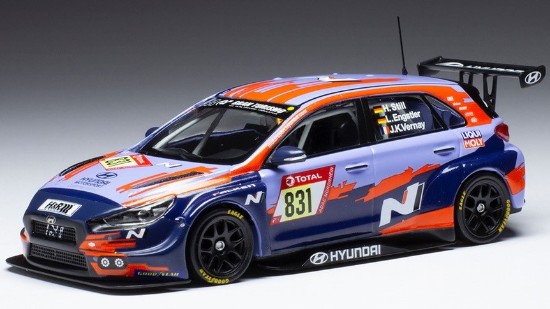 Immagine di HYUNDAI ELANTRA N TCR N.831 24H NURB.2021 ENGSTLER/STILL/VERNAY 1:43