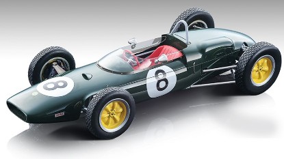 Immagine di LOTUS 21 N.8 3rd FRENCH GP 1961 JIM CLARK 1:18