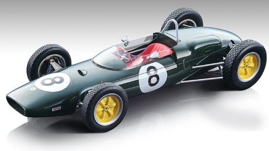 Immagine di LOTUS 21 N.8 3rd FRENCH GP 1961 JIM CLARK 1:18