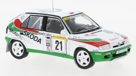 Immagine di SKODA FELICIA KIT CAR N.21 RALLY MONTE CARLO 1997 SIBERA/GROSS 1:43