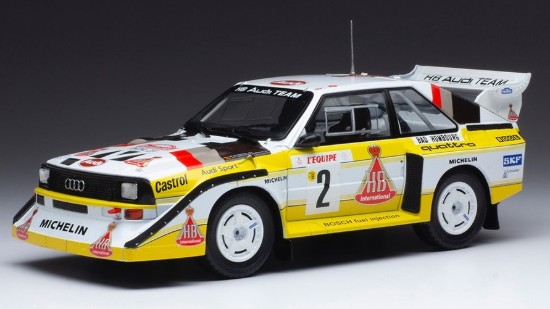 Immagine di AUDI SPORT QUATTRO S1 N.2 RALLY MONTE CARLO 1986 ROHRL/GEISTDORFER1:24
