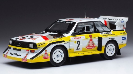 Immagine di AUDI SPORT QUATTRO S1 N.2 RALLY MONTE CARLO 1986 ROHRL/GEISTDORFER1:24
