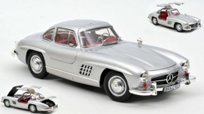 Immagine di MERCEDES 300 SL 1954 SILVER 1:18