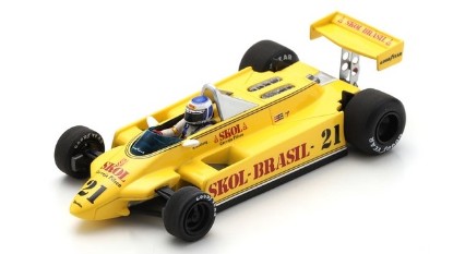 Immagine di FITTIPALDI F8M KEKE ROSBERG 1980 N.21 5th ITALIAN GP 1:43
