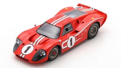 Immagine di FORD MK IV N.1 WINNER LM 1967 D.GURNEY-A.J.FOYT 1:18