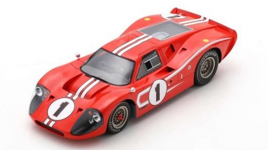 Immagine di FORD MK IV N.1 WINNER LM 1967 D.GURNEY-A.J.FOYT 1:18