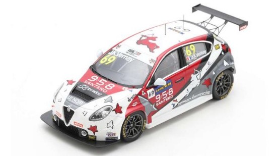 Immagine di ALFA ROMEO GIULIETTA TCR N.69 WINNER RACE 1 WTCR 2020 ARAGON J.K.VERNAY