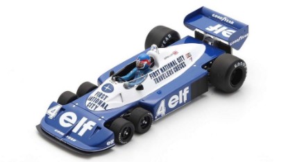 Immagine di TYRRELL P34 PATRICK DEPAILLER 1977 N.4 3rd SOUTH AFRICAN GP 1:18