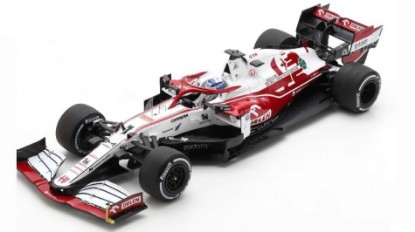 Immagine di ALFA ROMEO KIMI RAIKKONEN 2021 N.7 ABU DHABI GP 1:18