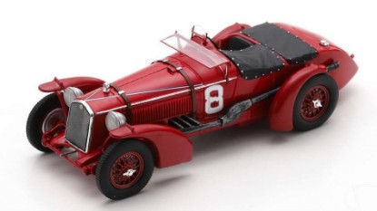 Immagine di ALFA ROMEO 8C N.8 WINNER LM 1932 R.SOMMER-L.CHINETTI 1:43