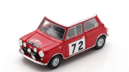 Immagine di BMC COOPER S N.72 MONTE CARLO 1965 D.J.MORLEY-G.E.MORLEY 1:43