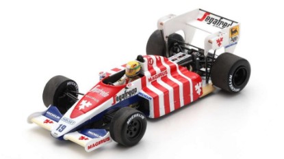 Immagine di TOLEMAN TG184 AYRTON SENNA 1984 N.19 3rd PORTUGAL GP 1:43