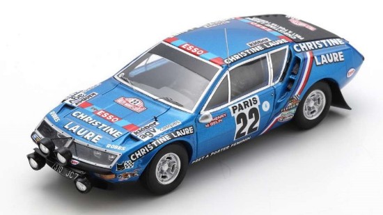 Immagine di ALPINE A310 N.22 RALLY MONTE CARLO 1976 J.HENRY-M.GELIN 1:43