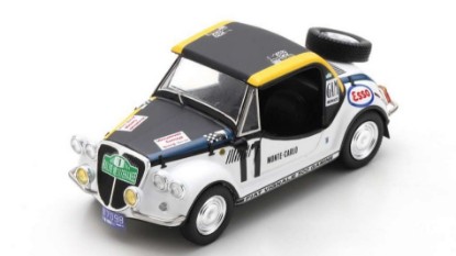 Immagine di FIAT 500 GAMINE N.11 MONTE CARLO 1969 R.F.DULBECCO-Y.LE GRAVEREND 1:43