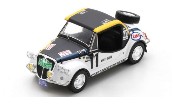 Immagine di FIAT 500 GAMINE N.11 MONTE CARLO 1969 R.F.DULBECCO-Y.LE GRAVEREND 1:43