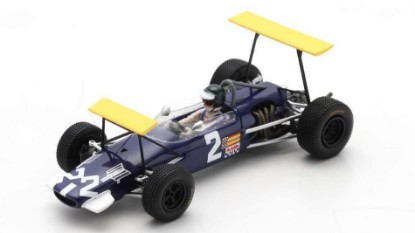Immagine di BRABHAM BT23C PIERS COURAGE 1968 N.2 WINNER BUENOS AIRES F2 1:43