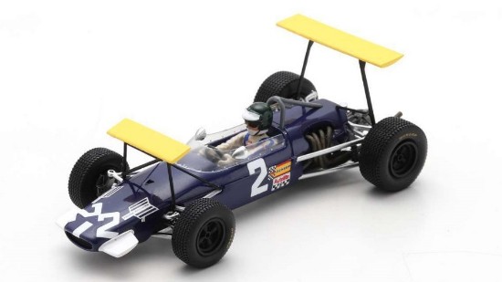 Immagine di BRABHAM BT23C PIERS COURAGE 1968 N.2 WINNER BUENOS AIRES F2 1:43