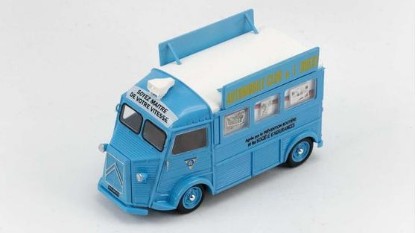 Immagine di CITROEN HY AUTOMOBILE CLUB DE L'OUEST 1958 LIGHT BLUE/WHITE 1:43