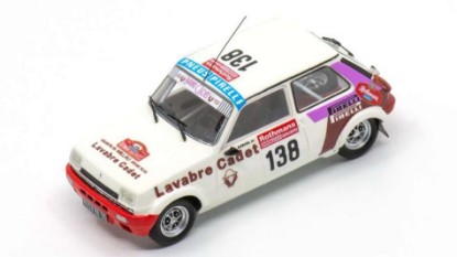 Immagine di RENAULT 5 GR.2 N.138 1000 PISTES DE CANJUERS 1983 AURIOL-TISSIOT 1:43