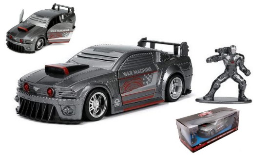 Immagine di FORD MUSTANG GT "AVENGERS" WAR MACHINE 2006 SILVER 1:32