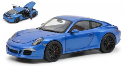 Immagine di PORSCHE GTS COUPE' BLUE 1:18