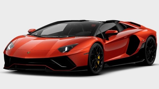 Immagine di LAMBORGHINI AVENTADOR ULTIMAE ROADSTER ARANCIO XANTO 1:43