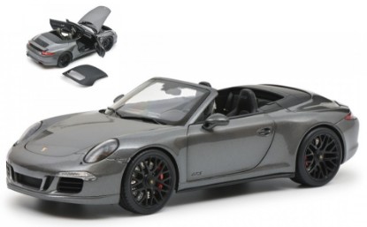 Immagine di PORSCHE GTS CABRIO SILVER 1:18