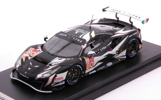 Immagine di FERRARI 488 GTE EVO N.80 3rd AM CL.24H LM 2021 CRESS./MASTRON./ILOT 1:43