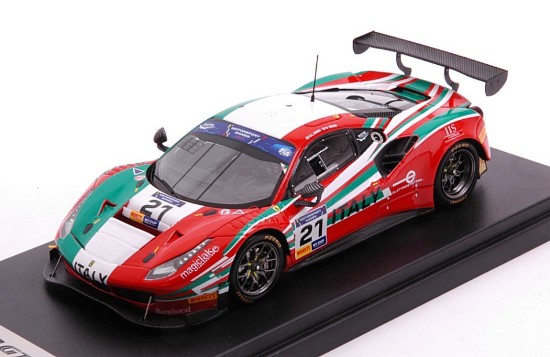 Immagine di FERRARI 488 GT3 N.21 TEAM ITALY VALLELUNGA 2019 RODA SR./RODA JR.1:43