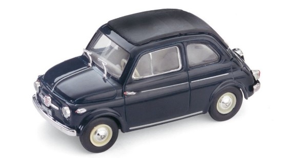 Immagine di FIAT 500 CHIUSA 1957 BLU SCURO 1:43