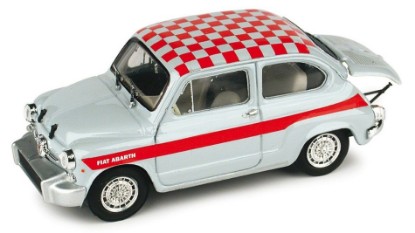 Immagine di FIAT 1000 ABARTH BERLINA COLORAZIONE CORSA UFFICIALE ABARTH 1966 1:43