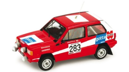Immagine di FIAT PANDA N.283 RALLY DEI VINI 1981 N.283 TRANSKIT ARENA MODELLI 1:43