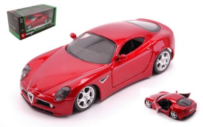 Immagine di ALFA 8C COMPETIZIONE METALLIC RED 1:32